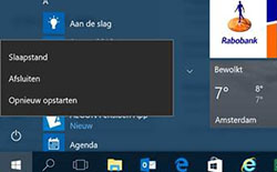 opnieuw opstarten klein