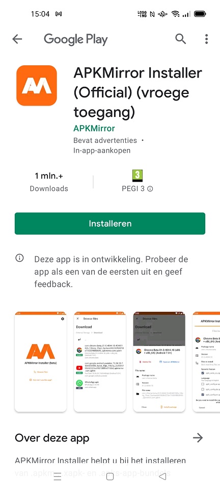 apk mirror installer