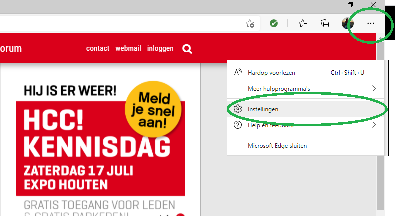 edge synchroniseren 3