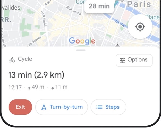 maps eco fiets Schermafbeelding 2021 10 11 151435