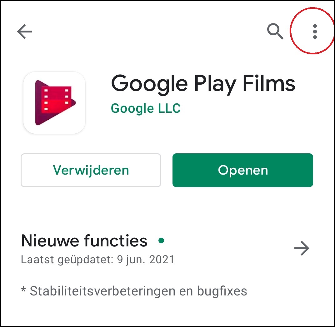 vvdw android apps updaten 10